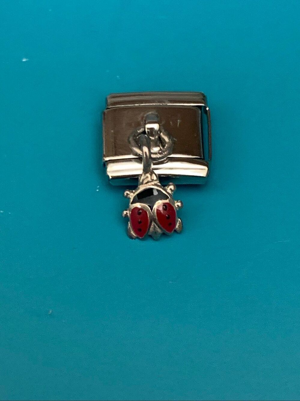 Italian Charm Ladybug Vintage #bugs